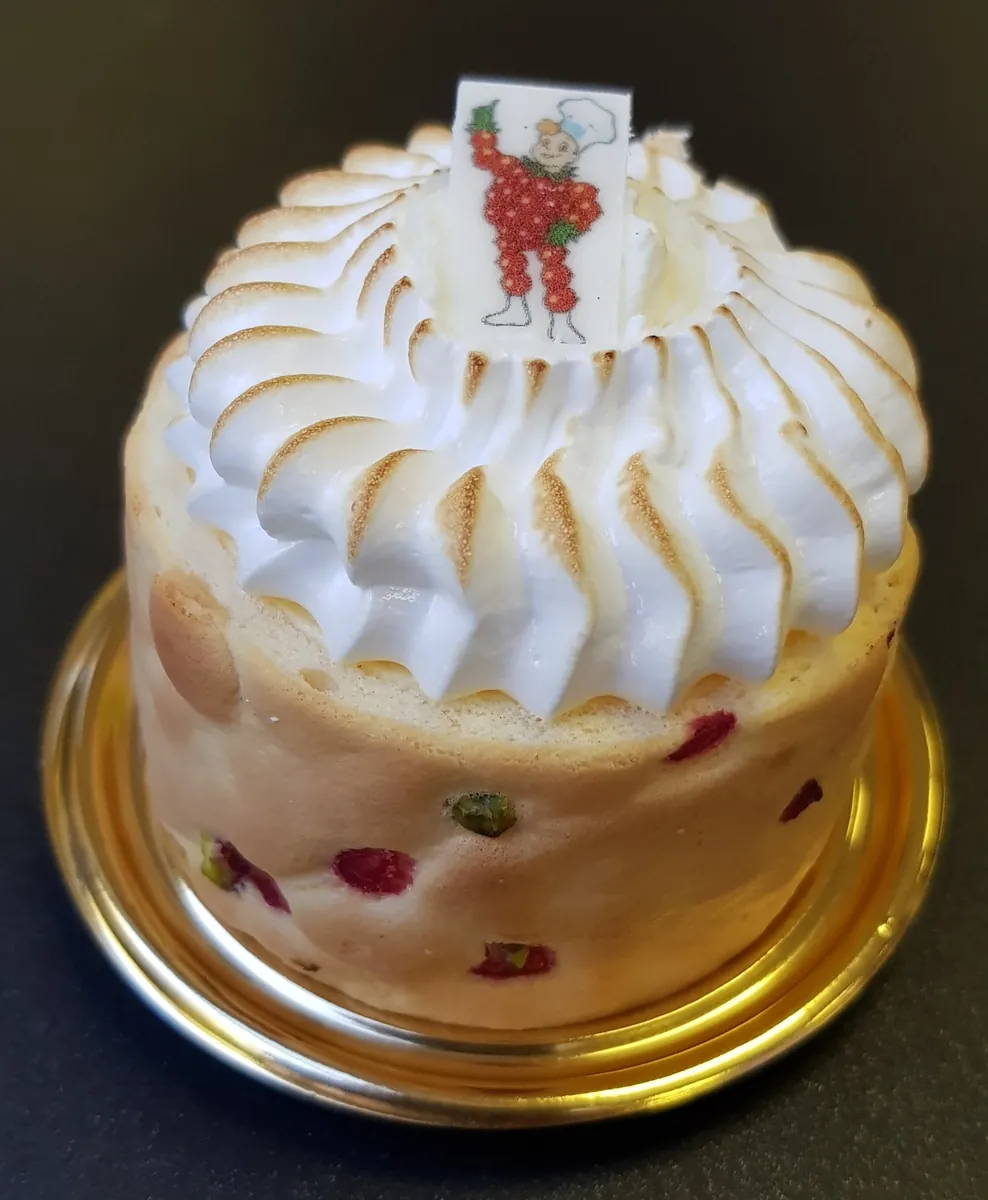 Gebakje met Flipje-print uit eigen bakkerij