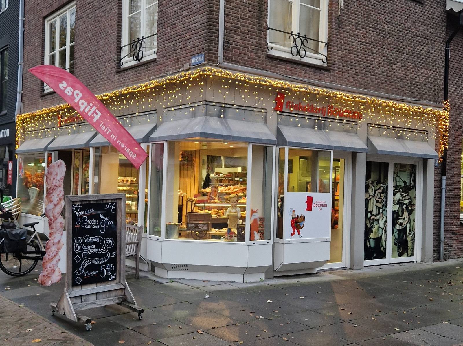 De winkel op de hoek van de Waterstraat